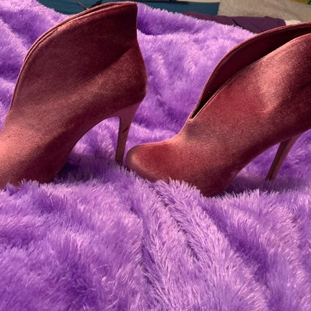 Suede Heels